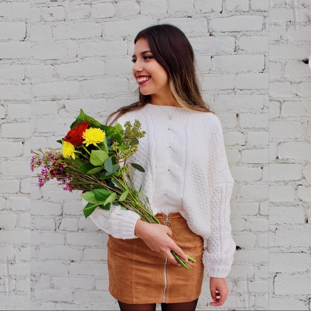 Ivory sweater